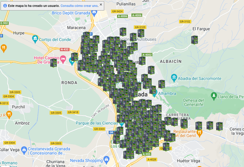 Donar ropa en Granada: contenedores y ONGs donde acudir 7 Contenedores ropa Inagra Granada 1